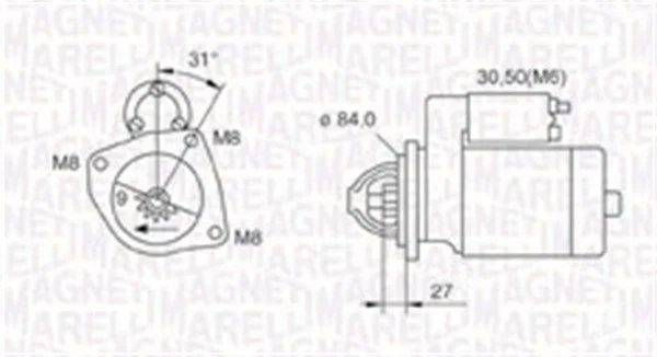 Začetni MAGNETI MARELLI 063721203010