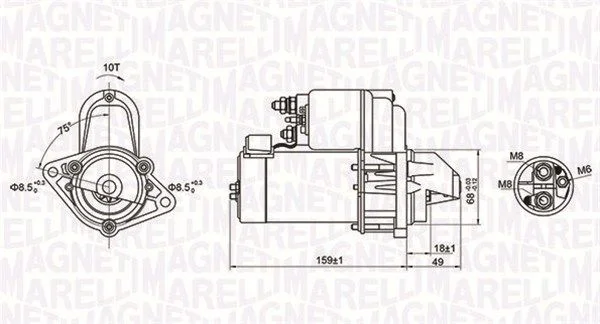 Začetni MAGNETI MARELLI 063721257010