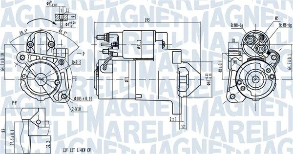 Začetni MAGNETI MARELLI 063721273010