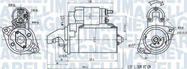 Začetni MAGNETI MARELLI 063721413010