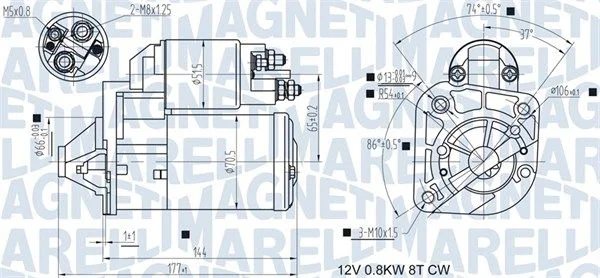 Začetni MAGNETI MARELLI 063721442010