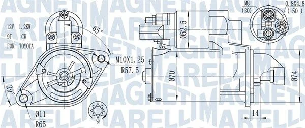 Začetni MAGNETI MARELLI 063721450010