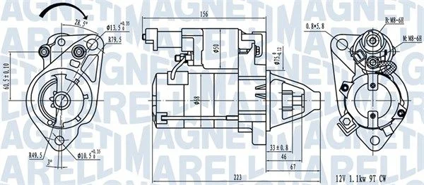 Začetni MAGNETI MARELLI 063721458010