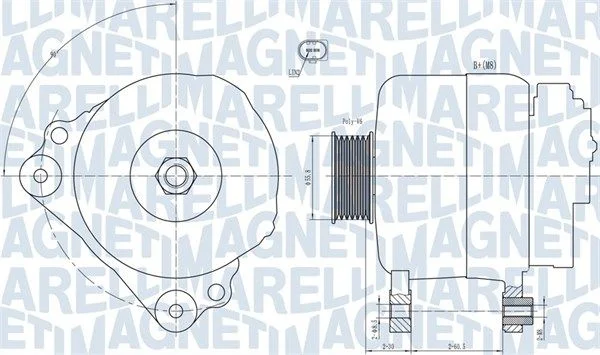 Alternator MAGNETI MARELLI 063731992010