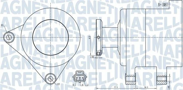 Alternator MAGNETI MARELLI 063731999010