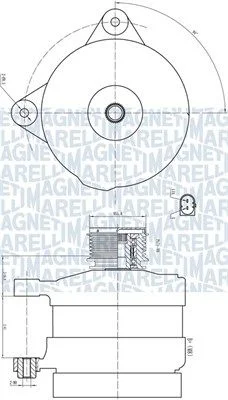 Alternator MAGNETI MARELLI 063732188010