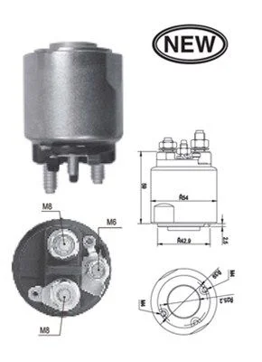 Solenoidno stikalo, zaganjalnik MAGNETI MARELLI 940113050561