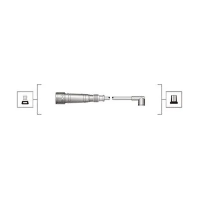 Ignition Cable Kit magneti marelli MSQ0055